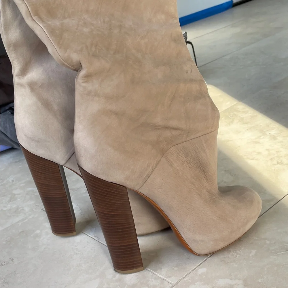 Brian Atwoood tall platform heeled boots size 8 - Picture 10 of 16